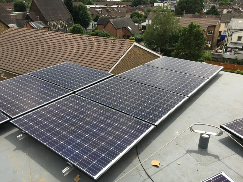 Solar PV: Croydon, Surrey, Cablesheer Ltd - TLGEC Renewable Energy ...